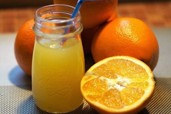 apelsinimahl kehakaalu langetamiseks